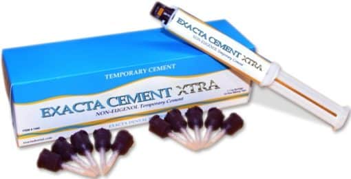 Exacta - Cement Xtra Syringe Mixing Tips (Brown)