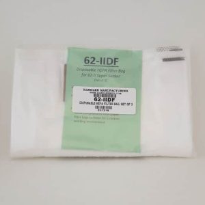 Handler # 62-IIDF Disposable Filter Bags for 62-II Super Sucker II 3/Pack