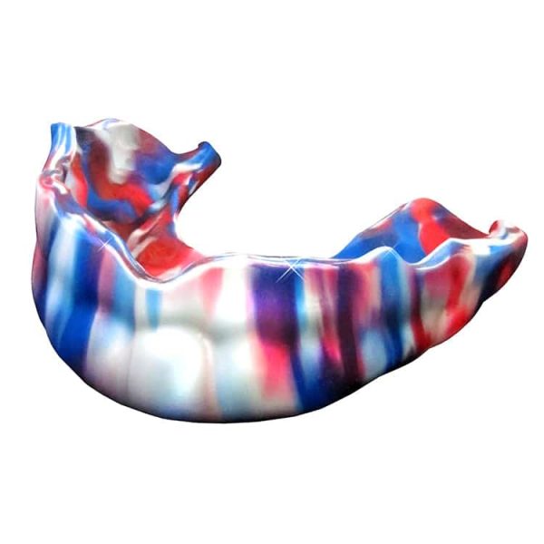 KEYSTONE "New" Pro-form Tie Dye Mouthguards All Colors .160 (4MM) 5"x5" or Round 6/pk #7954000