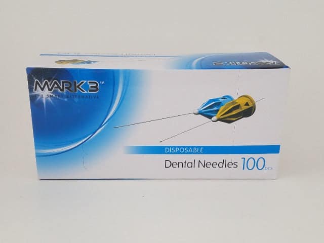 Mark3 Plastic Hub/Self-Threading Dental Needles 30GA Short #100-16306