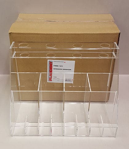 Plasdent Corporation Acrylic Impression Organizer 12-1/4"x9-1/2"x6" 1/Box