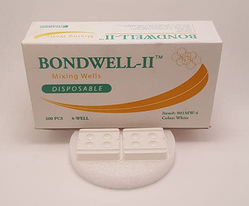 Plasdent Corporation BONDWELL-II™ in White 4-Well