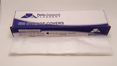 Plasdent Corporation Plastic Air/Water Syringe Covers 2-1/2"x10"