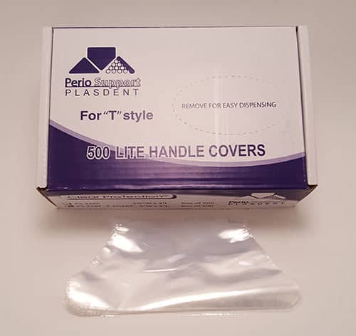 Plasdent Corporation T-Handle Sleeves T Style Light Handle Covers (6"Wx3"L) 500/bx