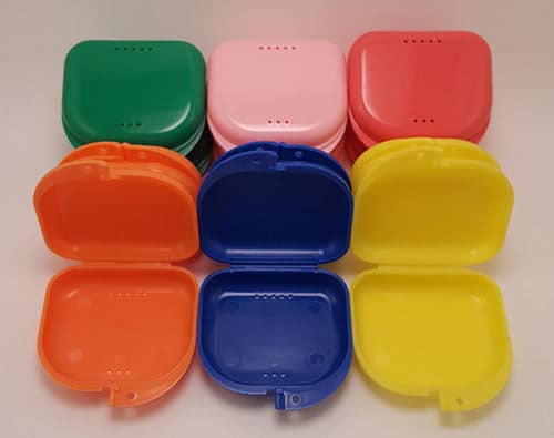 Plasdent Corporation Retainer Box Assorted Colors 1.5"x3" 12/pk