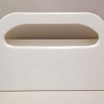 CHASE Toilet Seat Cover Dispenser, Plastic, White #H878W