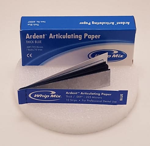 Whip Mix Ardent Articulating Paper Thick Blue #60007