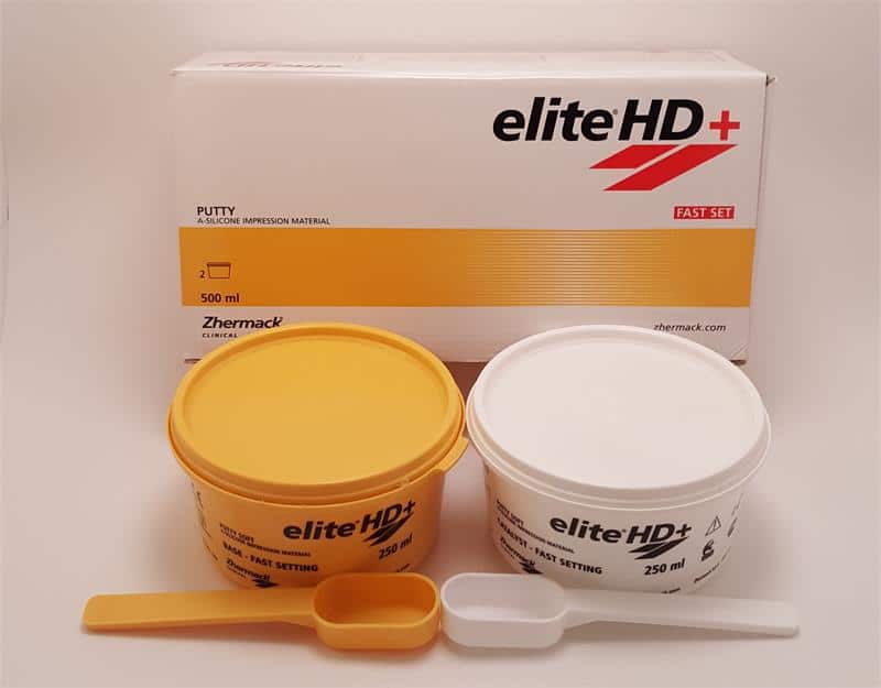 Zhermack Elite HD Putty Soft, Fast Setting Kit #C203010