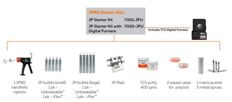 TCS - JP90 Starter Kit w/ Dig Furnace (110V)