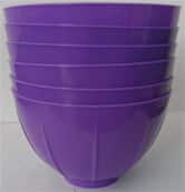 Plasdent Corporation Mixing Bowls Plastic Disposable Purple