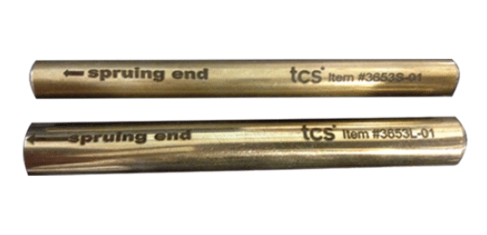 TCS Brass Spruing Tool Small Diameter: 0.3" Each 1/pk