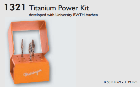 Meisinger Titanium Power Kit #1321
