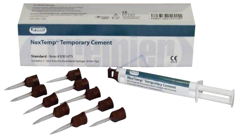 Premier Dental NexTemp Cement Bulk Pack Clear 4/pk.- Premier