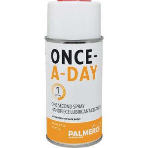 Palmero Health Care Once-A-Day 1 Second Spray Handpiece Lubricant/Cleaner  8.8 oz