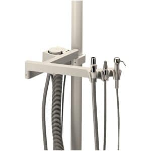 Beaverstate Dental Horizontal folding arm, 32”, wall mount with vacuum package # A-5132