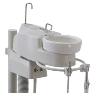 Beaverstate Dental Asepsis design cuspidor with vacuum accessory group and water QD # C-4250
